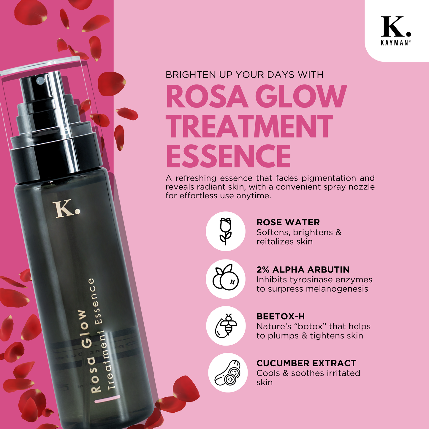 Rosa Glow Treatment Essence