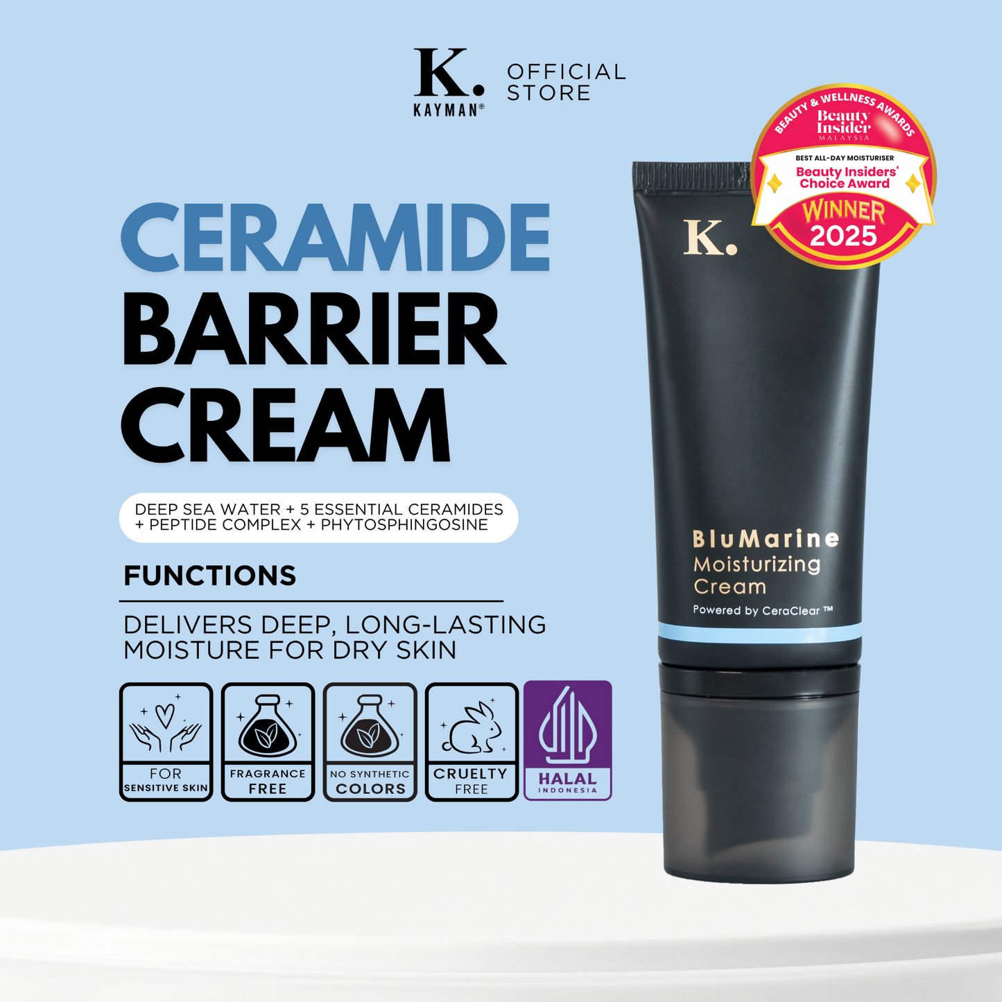 BluMarine Moisturizing Cream (50ml)