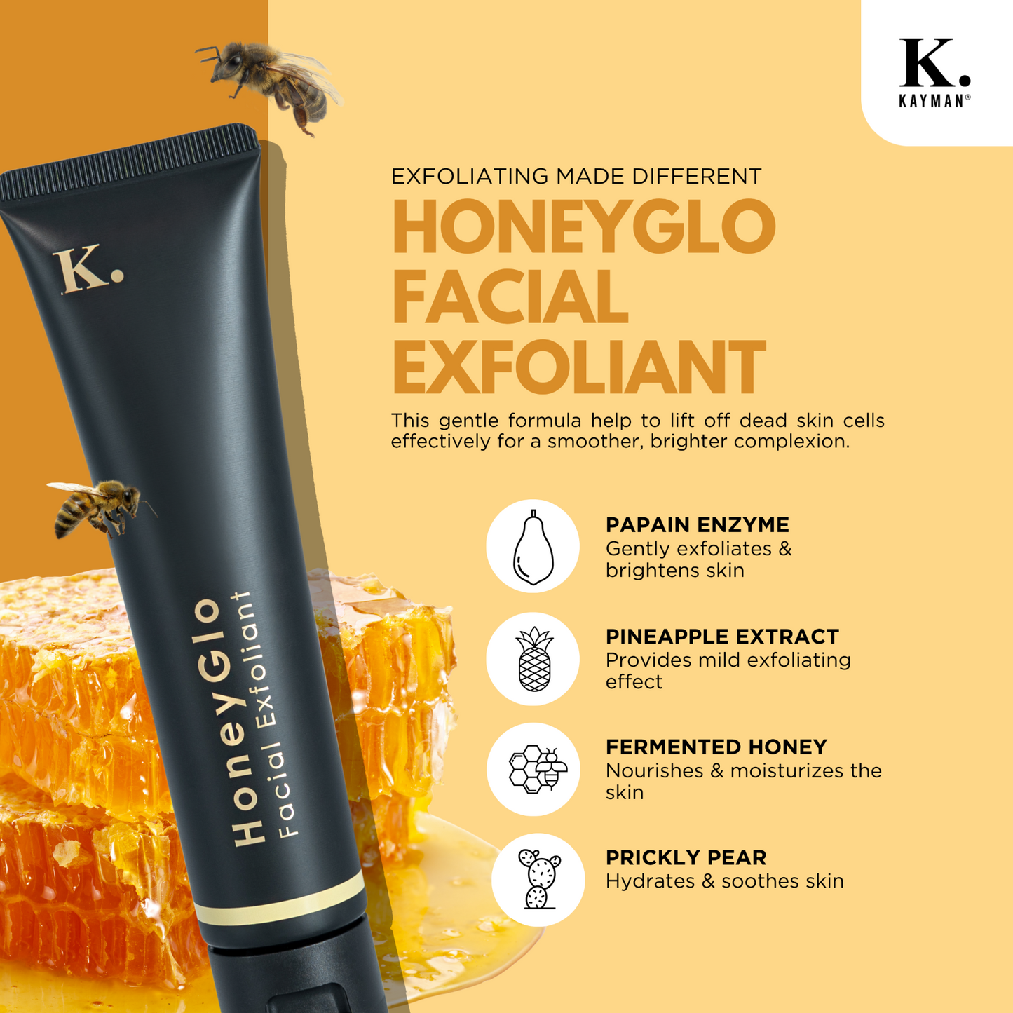 HoneyGlo Facial Exfoliant