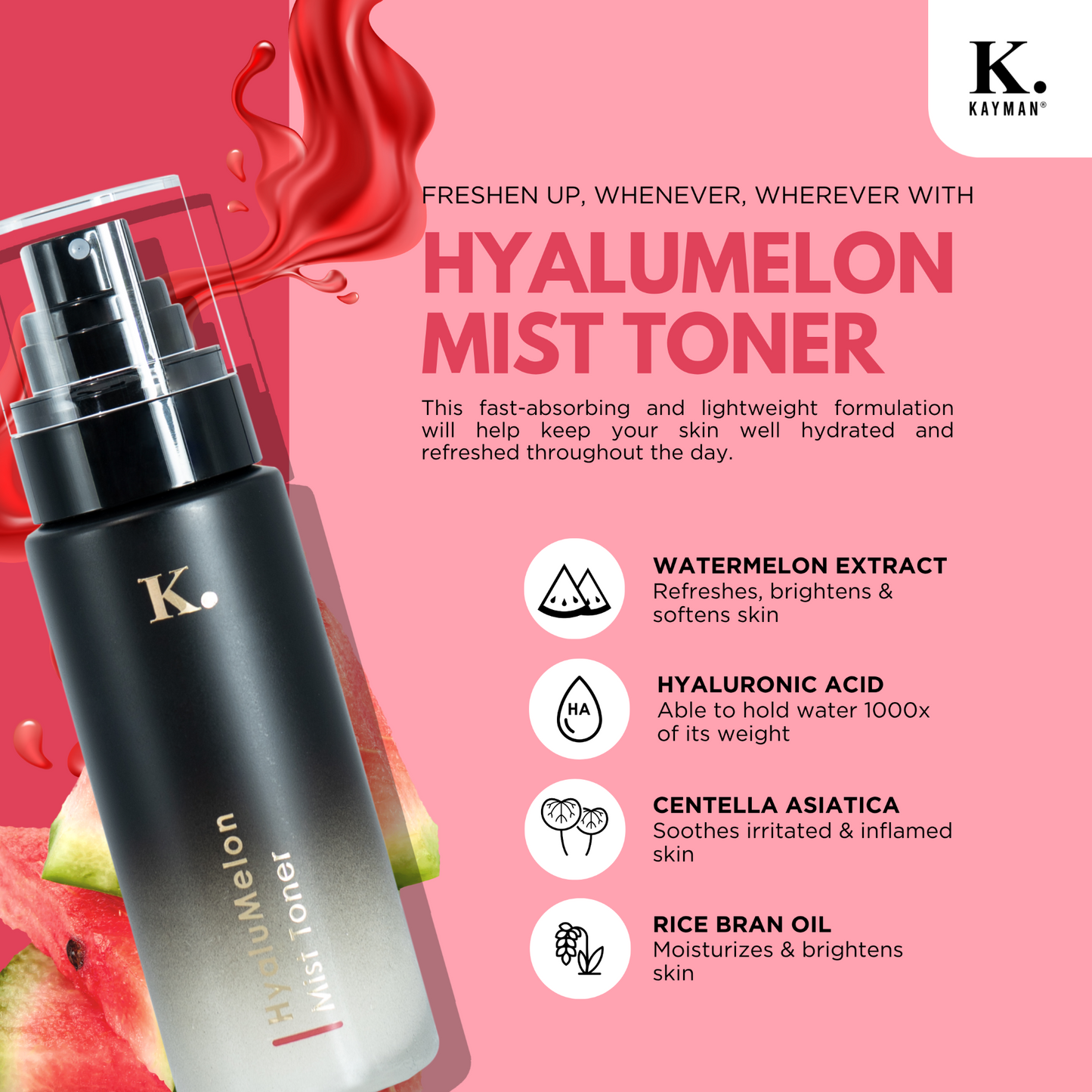 HyaluMelon Mist Toner