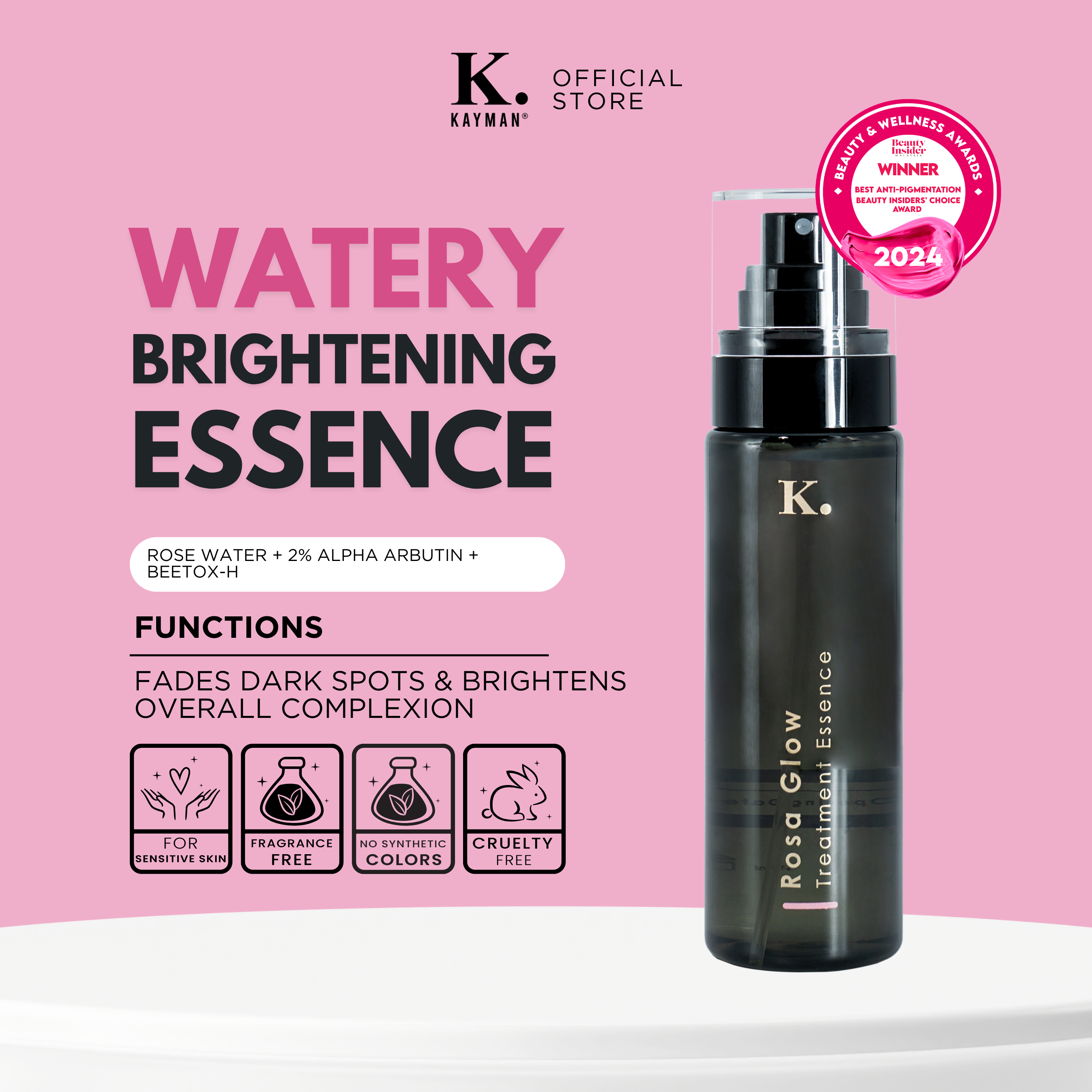 Rosa Glow Treatment Essence