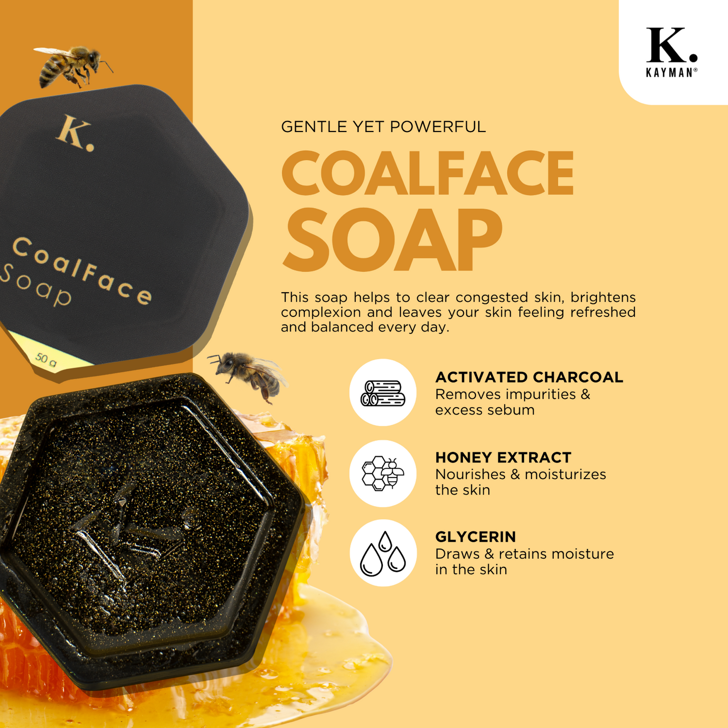 CoalFace Soap