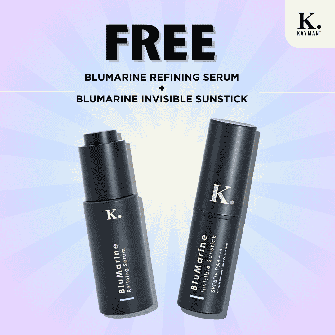 [GWP] KAYMAN BluMarine Refining Serum + KAYMAN BluMarine Invisible Sunstick