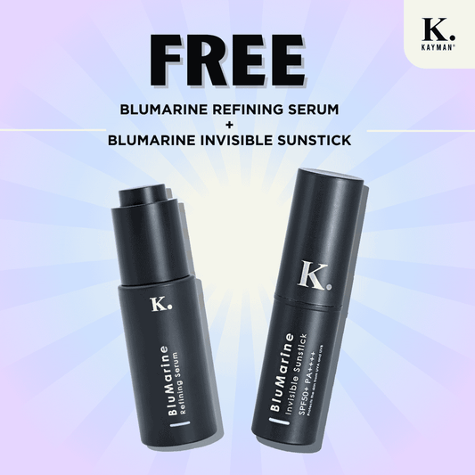 [GWP] KAYMAN BluMarine Refining Serum + KAYMAN BluMarine Invisible Sunstick