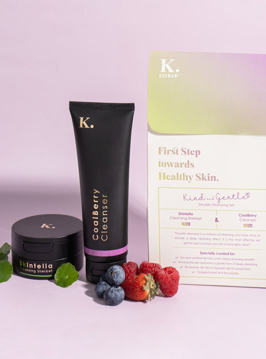 [COMBO] Kind & Gentle Double Cleansing Set (SCS+CBC)
