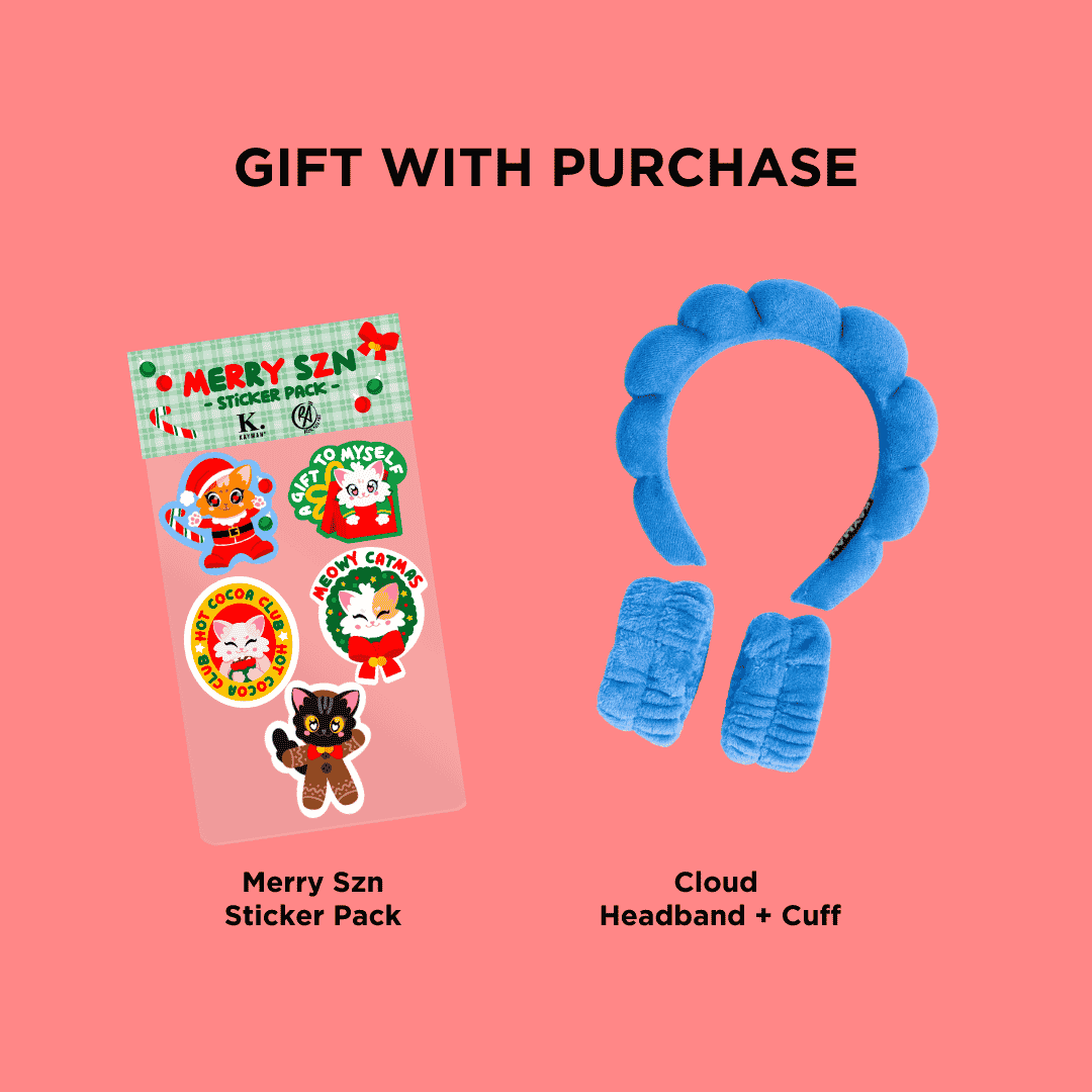 [GWP] Merry Szn Sticker Pack + Cloud Headband & Cuff